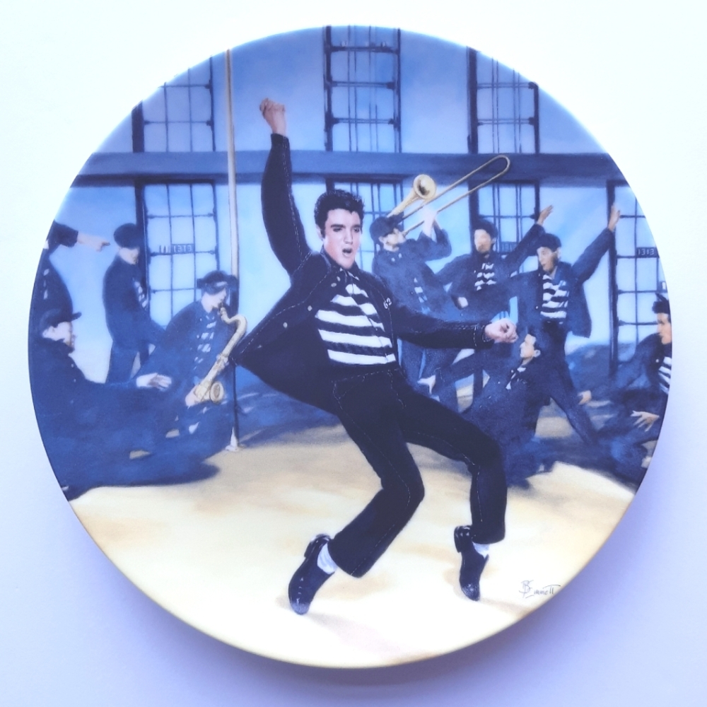 Elvis Jailhouse Rock Plate